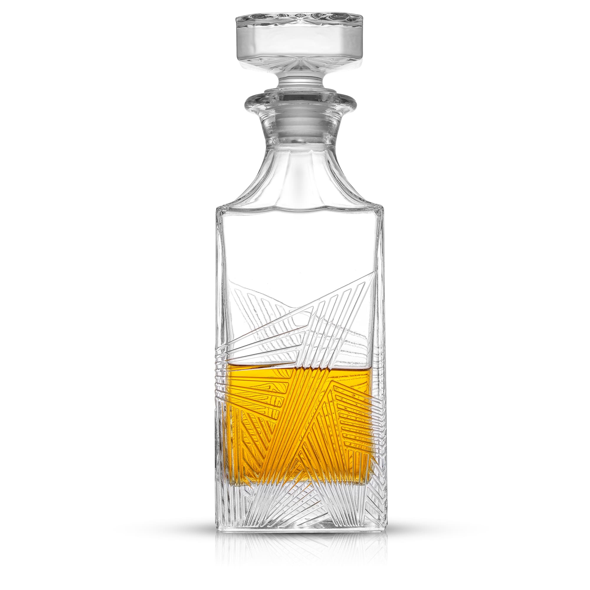 JoyJolt® 27oz. Gatsby Art Deco Whiskey Decanter